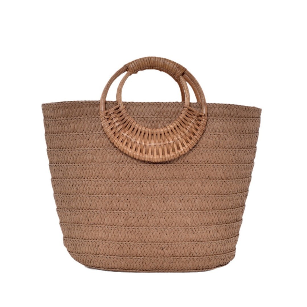 Handbag with Braided Handle Stornfield