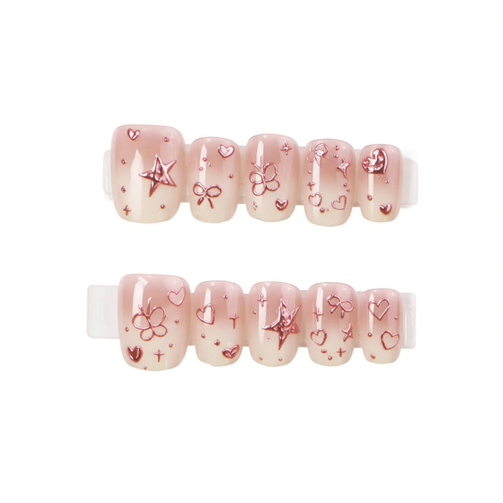 Thematic Press-On Nail Art Set Stornfield