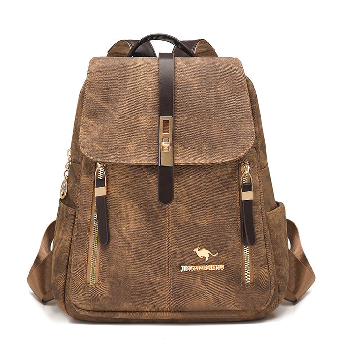 Vintage Canvas Travel Backpack Stornfield