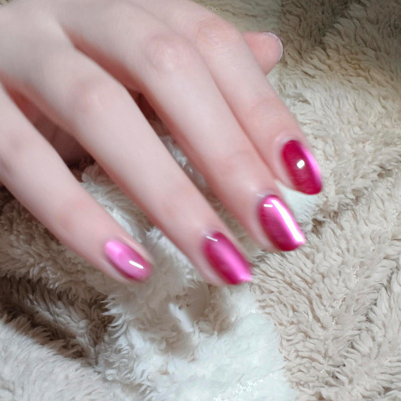 Gradient Glossy Press-On Nail Set Stornfield