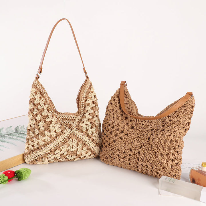Hand-knotted Macrame Shoulder Bag Stornfield