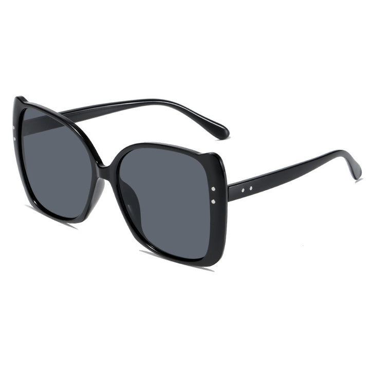 Women oversized sunglasses with brown gradient Stornfield