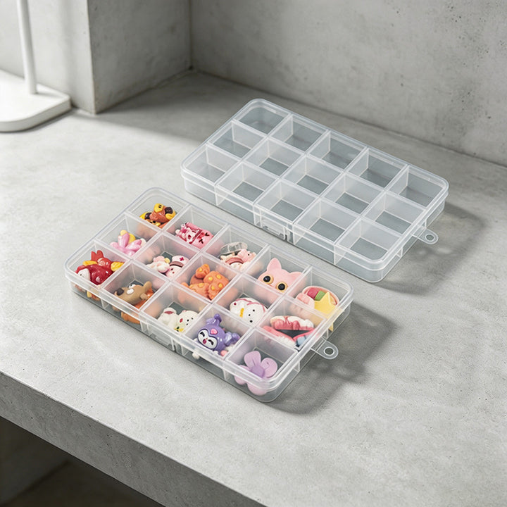 Compact Multi-Compartment Storage Case Stornfield
