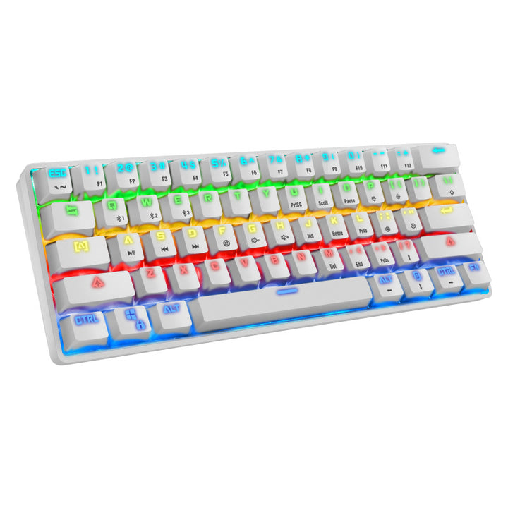 Compact Mechanical Gaming Keyboard with Backlit Keys Stornfield