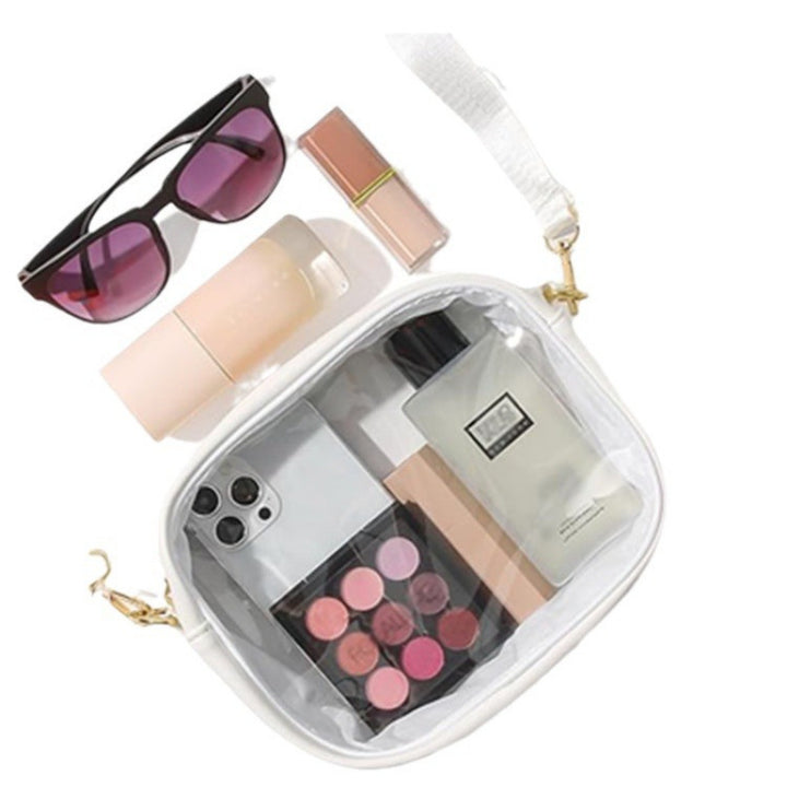 Transparent cosmetic organizer bag Stornfield