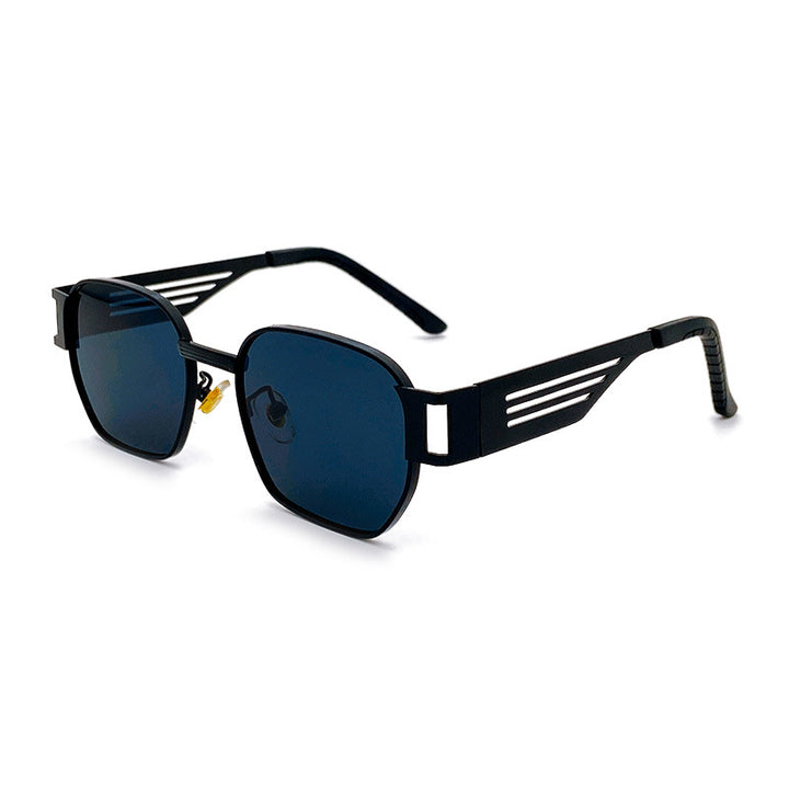 Stylish Oversized Sunglasses in Modern Metal Design Stornfield