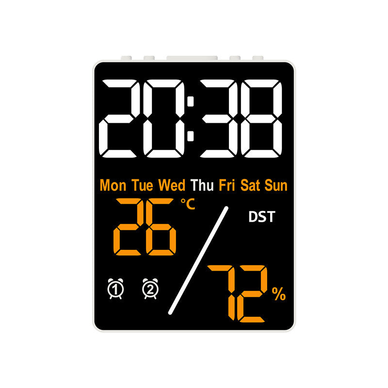 Digital Alarm Clock with Hygrometer and Temperature Display Stornfield