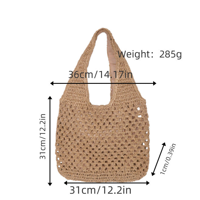 Hand-crocheted shoulder bag Stornfield