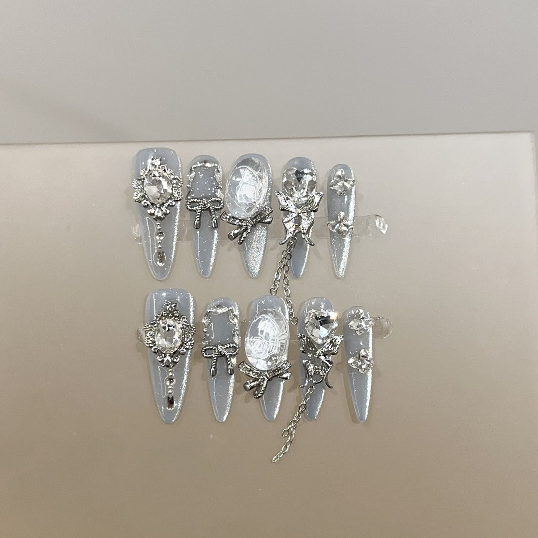 Decorative Rhinestone Nail Art Set
