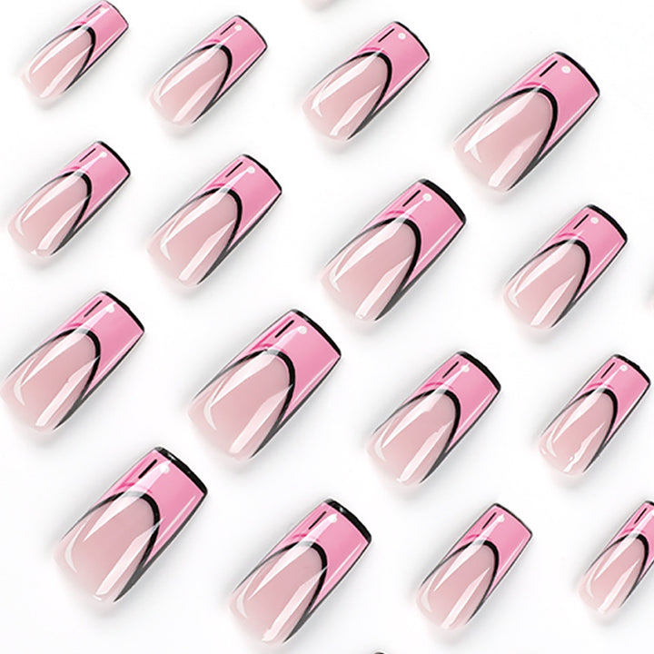 Artful Nail Extensions with Creative Design Stornfield