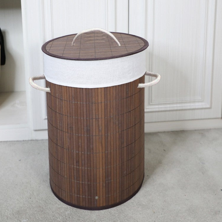 Elegant laundry container with removable lid and sturdy handles Stornfield