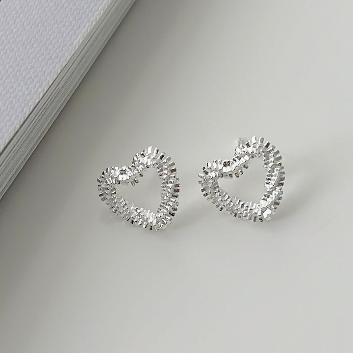 Sparkling Heart Earrings Stornfield