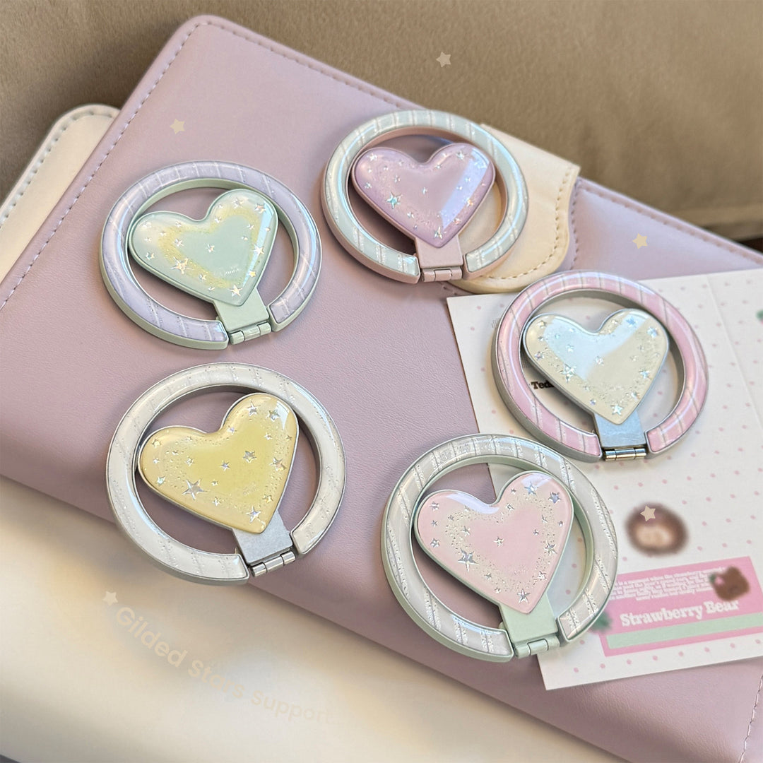 Hand mirror in playful heart design Stornfield