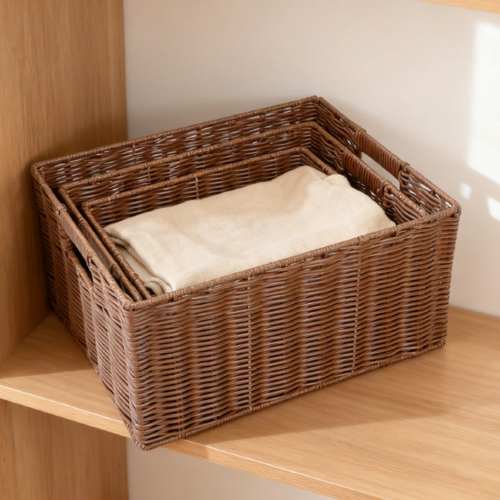 Women's set of decorative storage baskets Stornfield