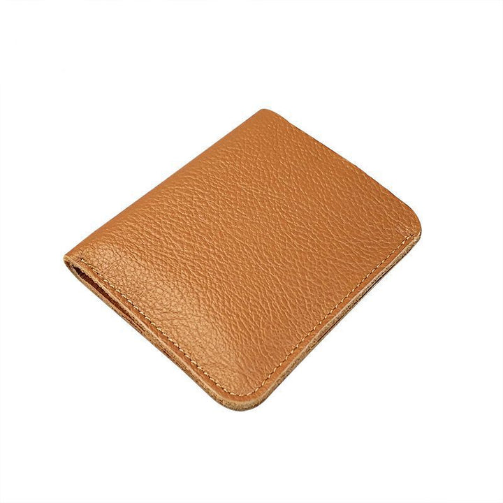 Textured Leather Bi-Fold Wallet Stornfield