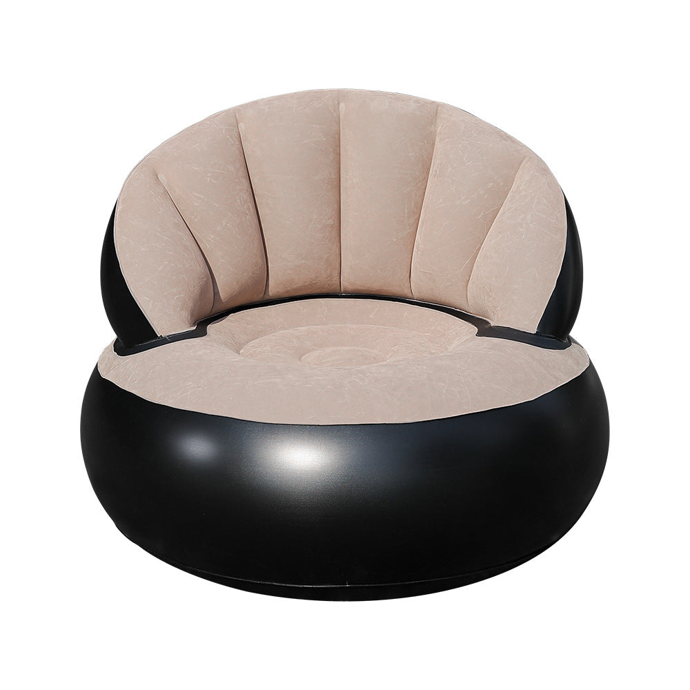 Women's Inflatable Comfort Armchair with Soft Surface Texture Stornfield