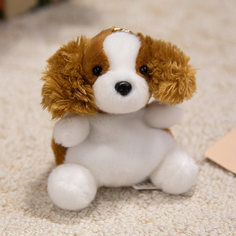 Mini Plush Otter Bag Charm with Metal Key Ring and Ultra-Soft Faux Fur Stornfield