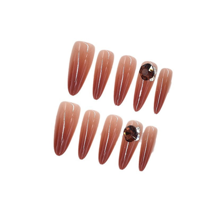 Elegant Press-On Nail Art Set Stornfield