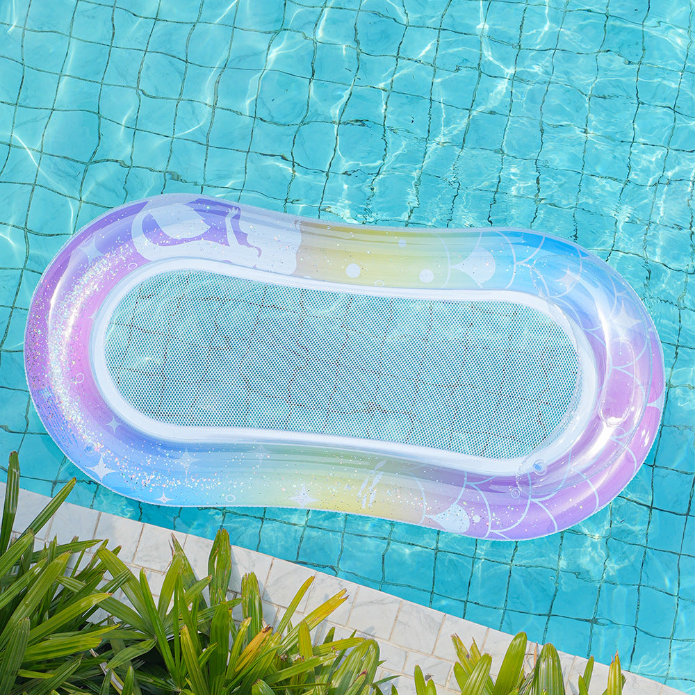 Women's Inflatable Water Lounge with Mesh Surface Stornfield