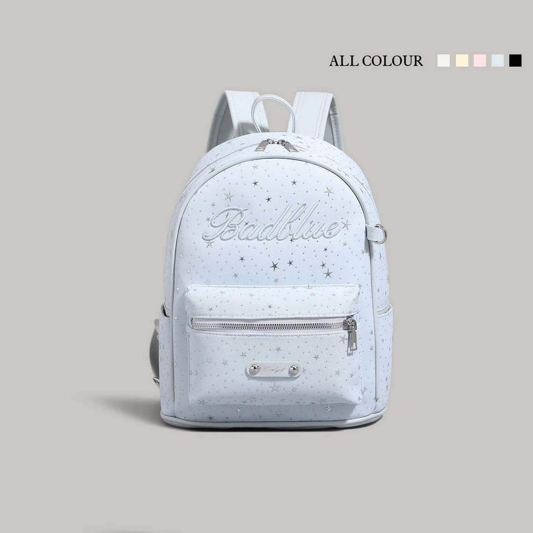 Star-Embellished Casual Backpack Stornfield