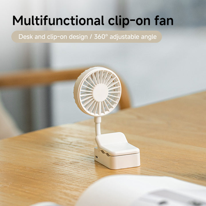 Ladies portable clip fan with flexibility Stornfield