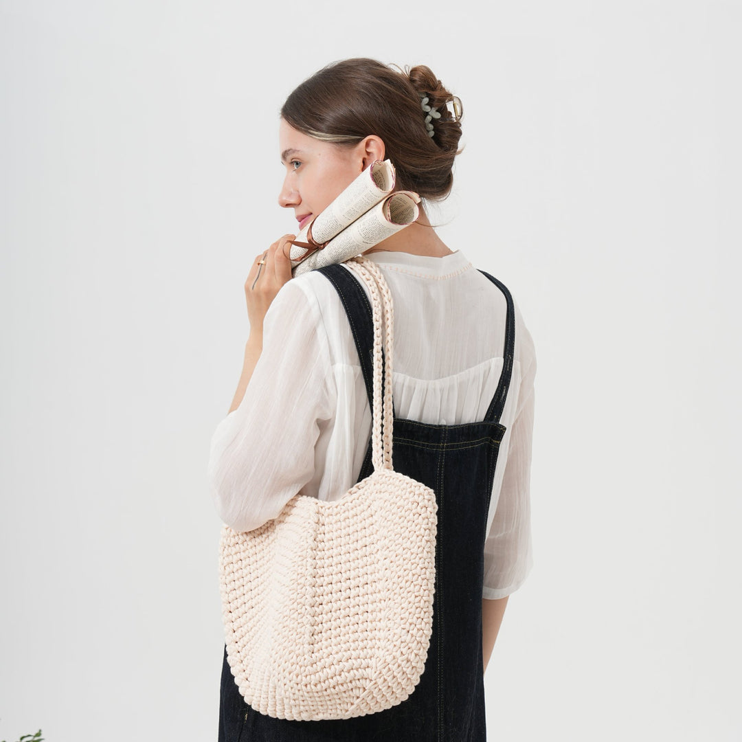 Handmade Tote Bag Made from Organic Material Stornfield