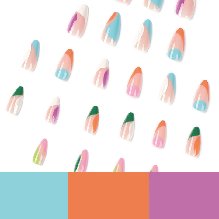 Artful nail art with colorful accents Stornfield