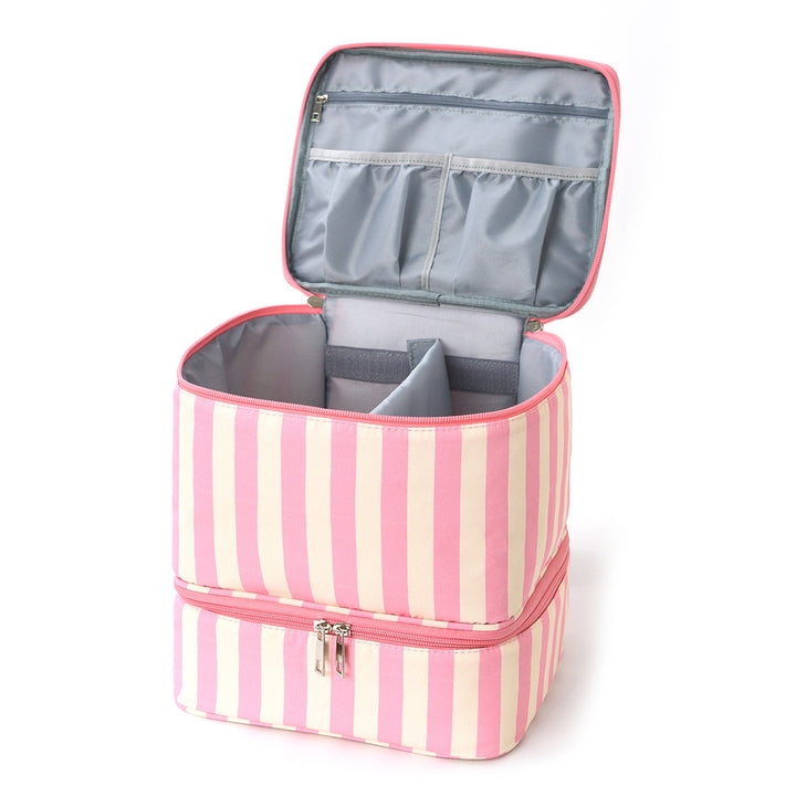 Cosmetic organizer with multiple compartments and removable interior Stornfield