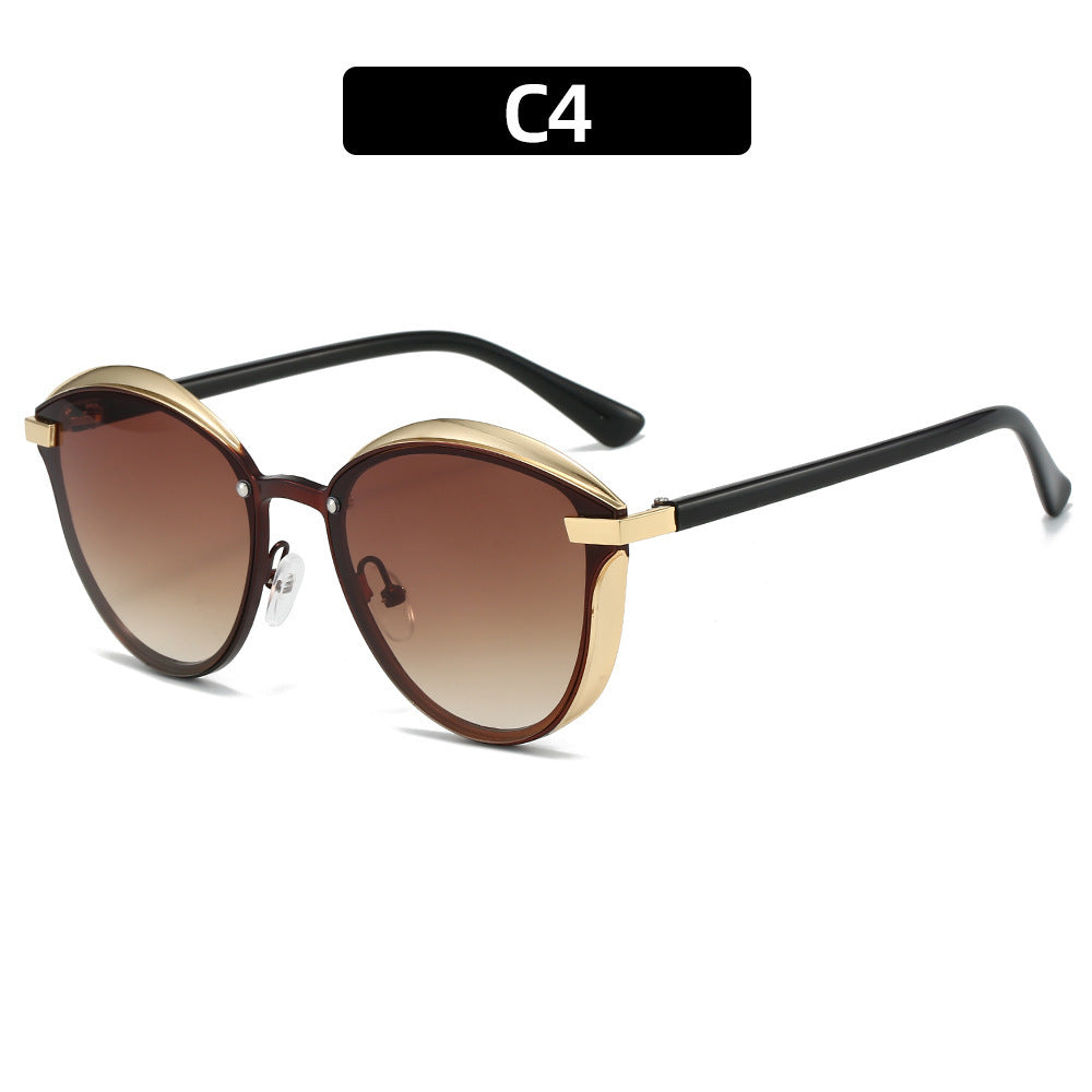 Women's sunglasses with luxurious metal frame and harmonious contour Stornfield