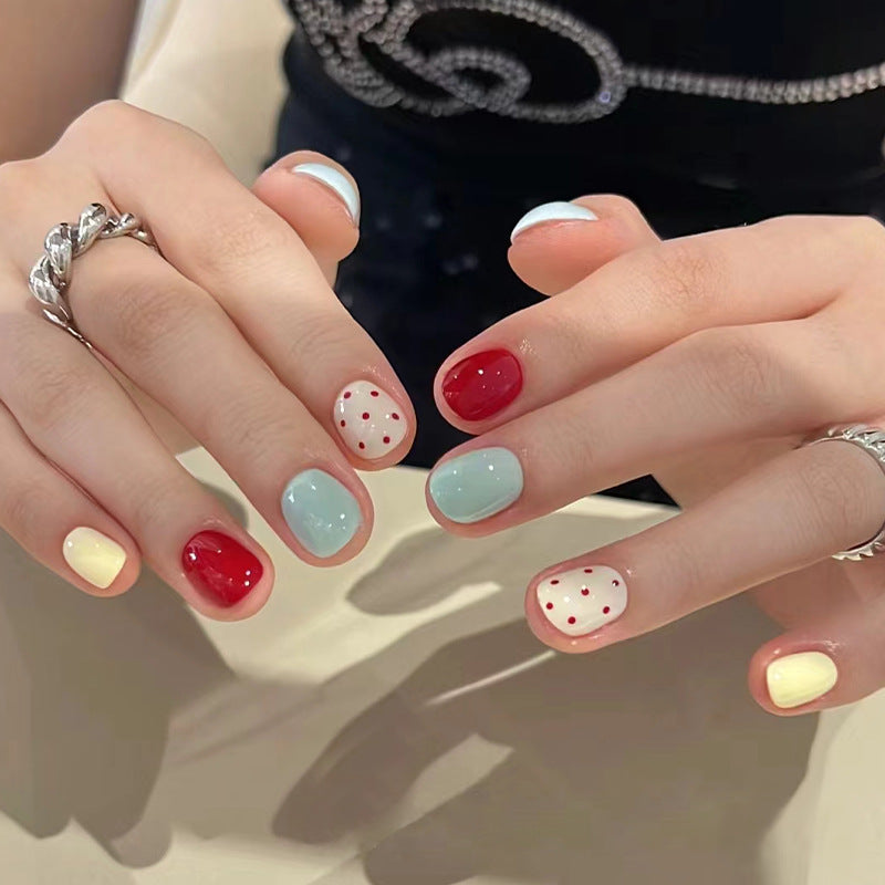 Cute Polka Dot Nail Art Set Stornfield