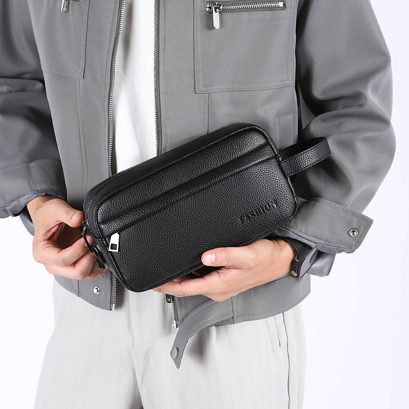 Premium Leather Toiletry Bag Stornfield