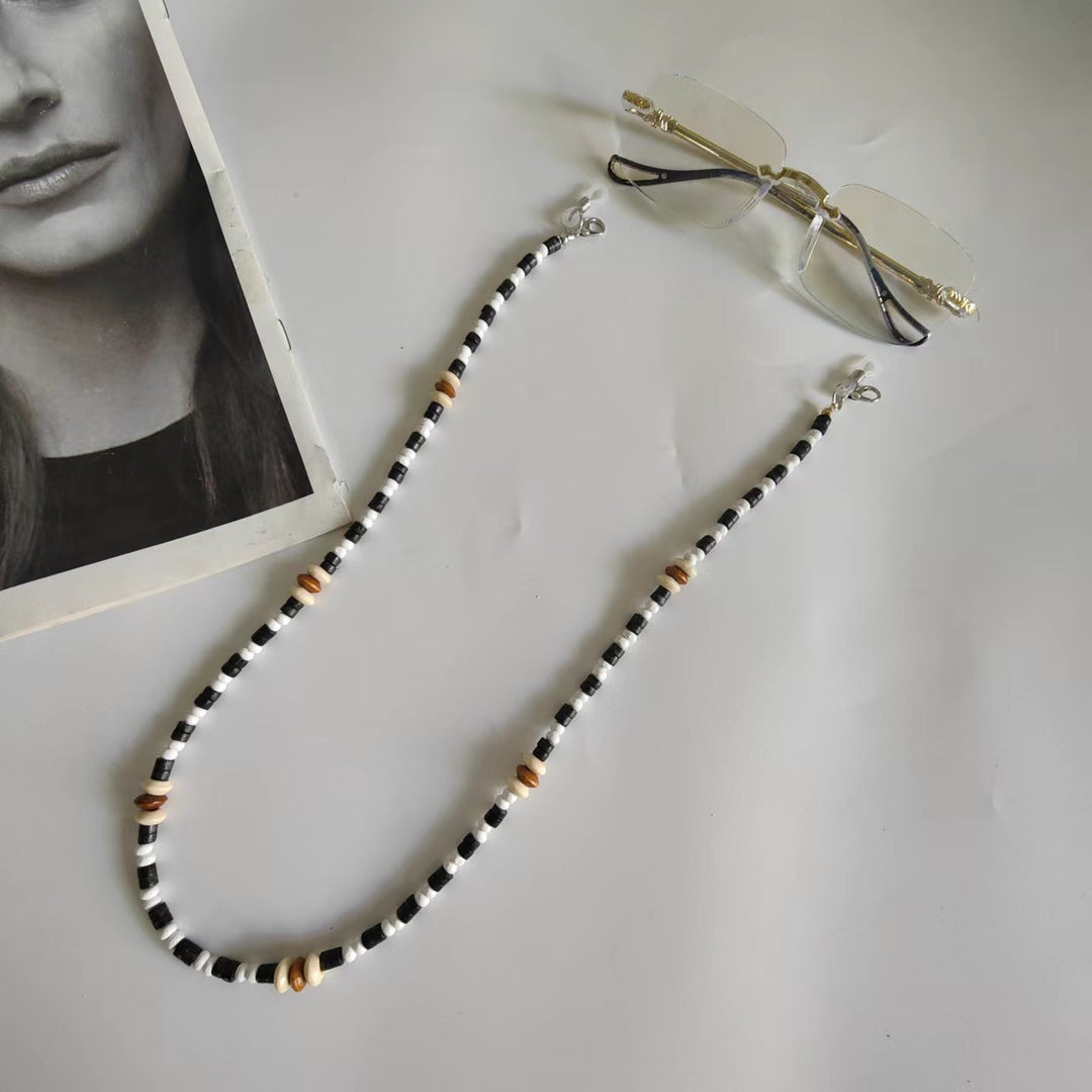 Glasses holder chain made of high-quality pearls Stornfield