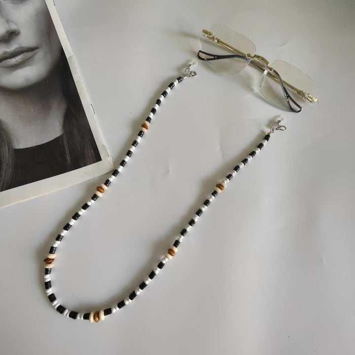 Glasses holder chain made of high-quality pearls Stornfield