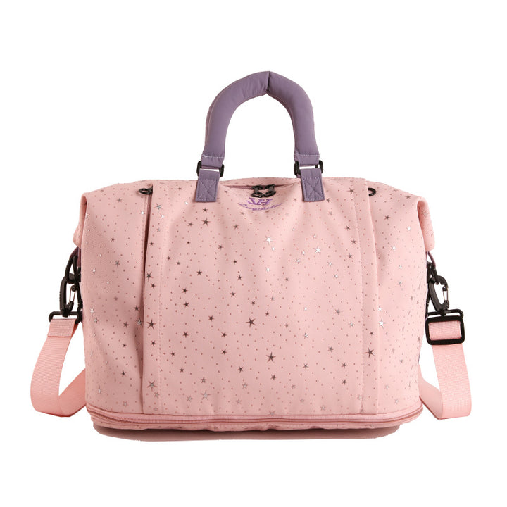 Stylish Star-Print Weekender Bag Stornfield