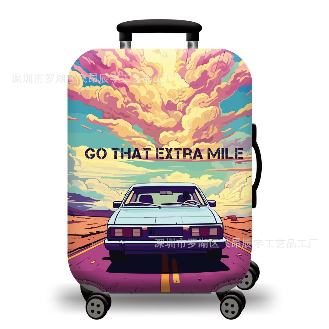 Hard Shell Luggage with Earth Design Stornfield