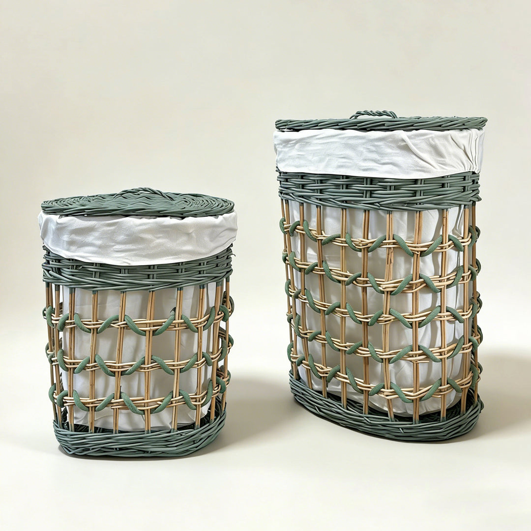 Stylish laundry basket with removable inner lining Stornfield