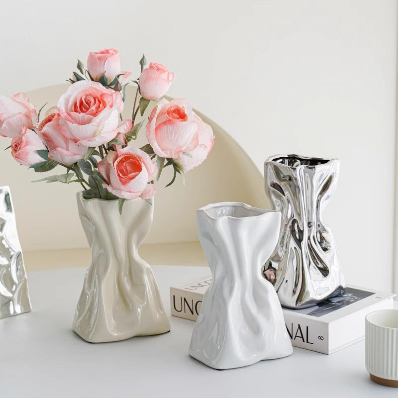 Artistic ceramic flower vase Stornfield