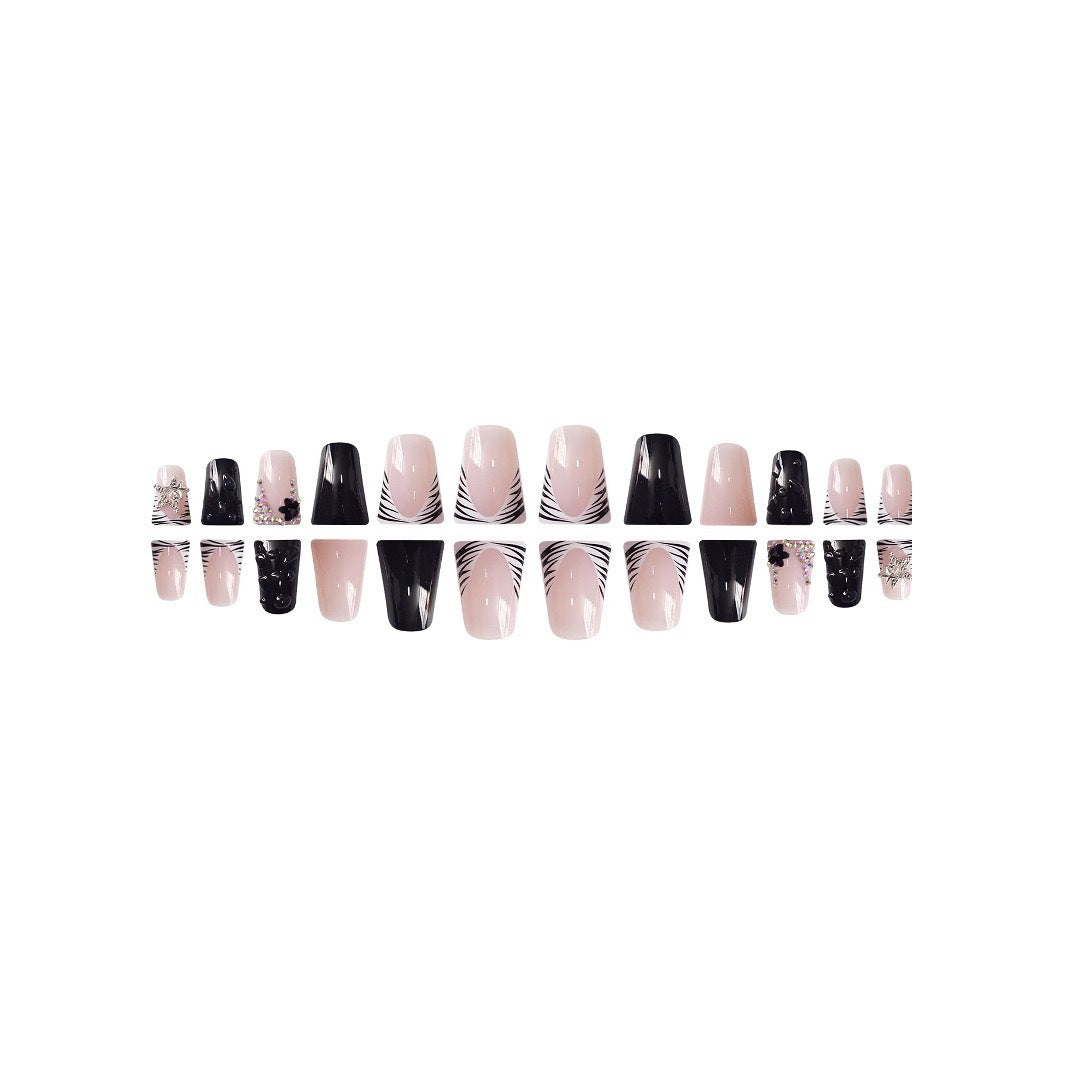 Floral Accent Nail Art Extensions Stornfield