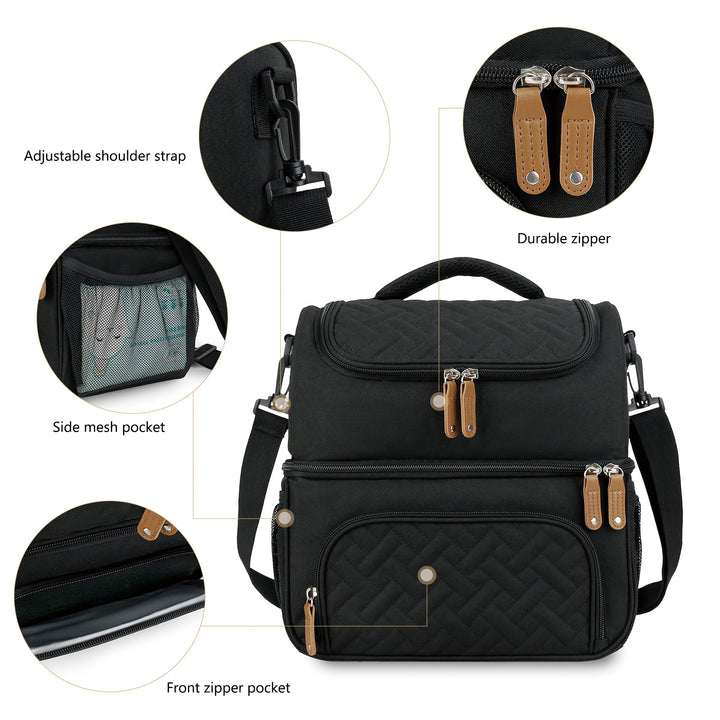 Cooling Storage Bag with Multifunctional Compartment System Stornfield