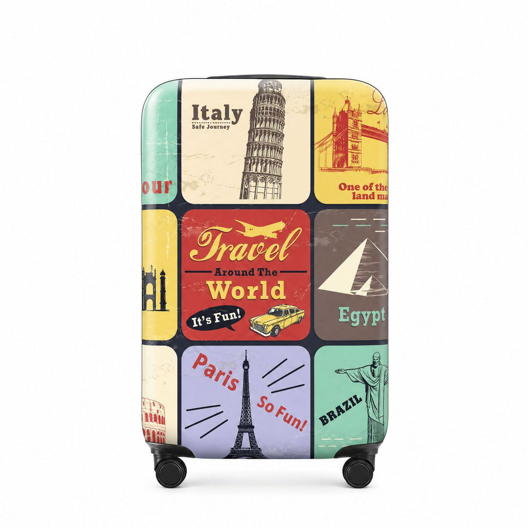 Camouflage Patterned Hard Shell Luggage Stornfield