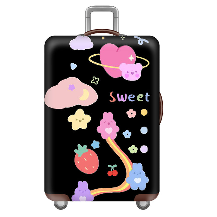 Women's Hard Shell Suitcase with Cheerful Stornfield Design
