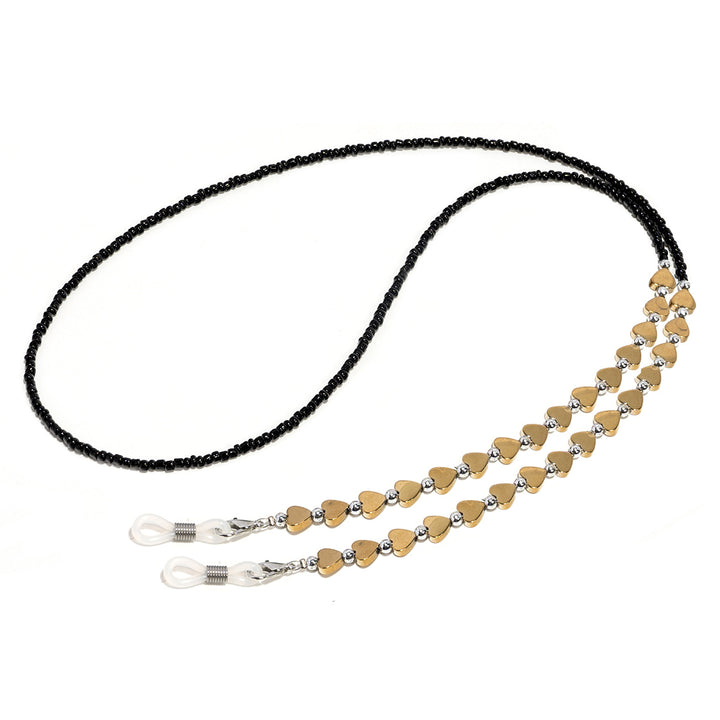 Artistic Heart-Shaped Eyewear Chain Stornfield