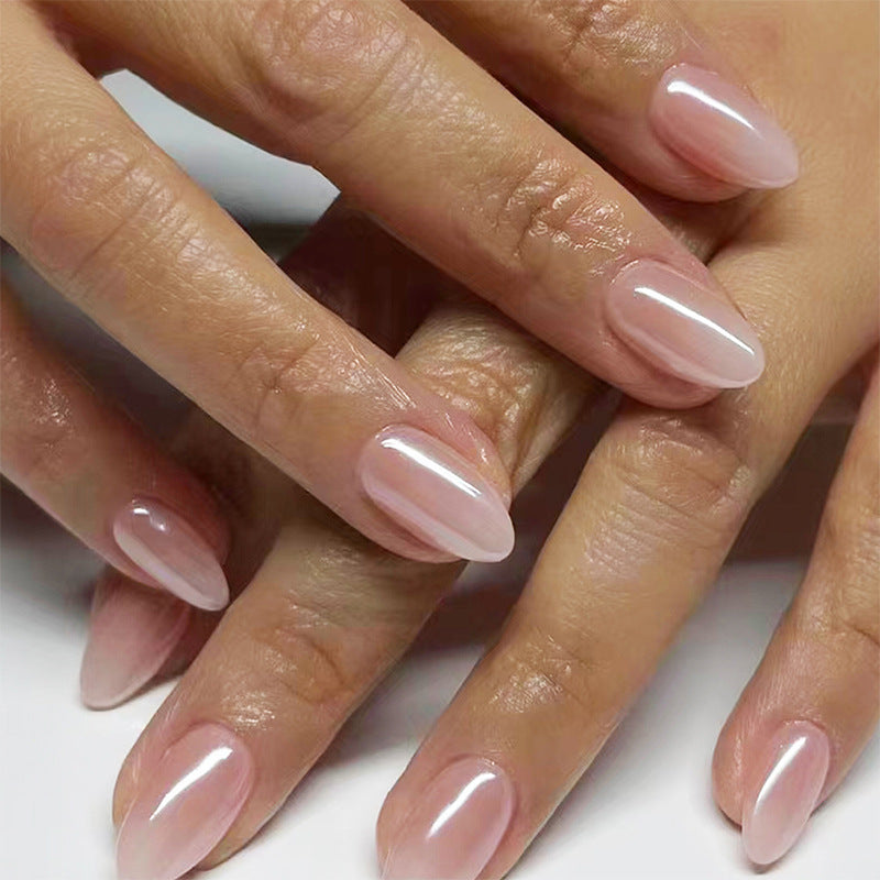 Natural Glossy Press-On Nail Tips Stornfield