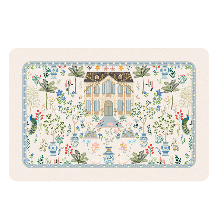 Artistic Decorative Kitchen Mat