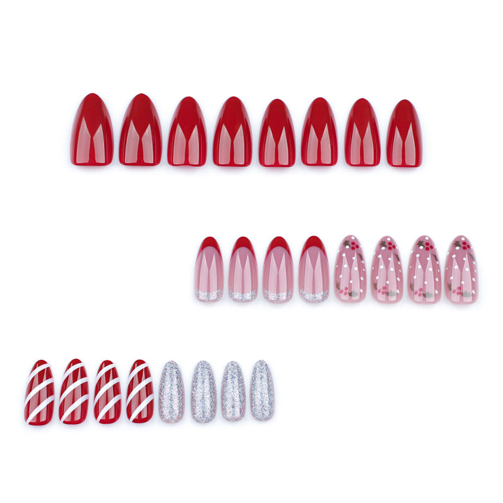 Creative nail art with Christmas motifs Stornfield