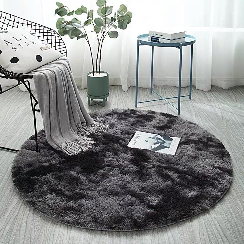 Round Soft Plush Area Rug