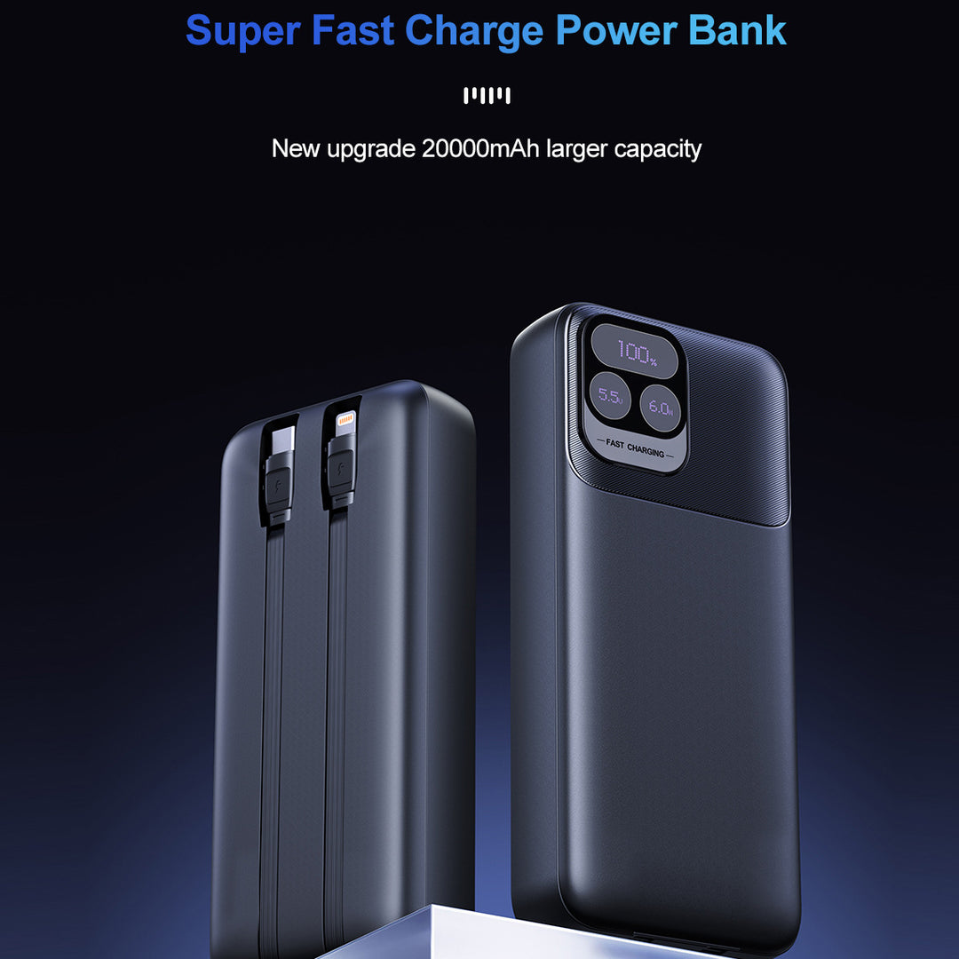 Powerbank with Dual Fast Charging Function Stornfield
