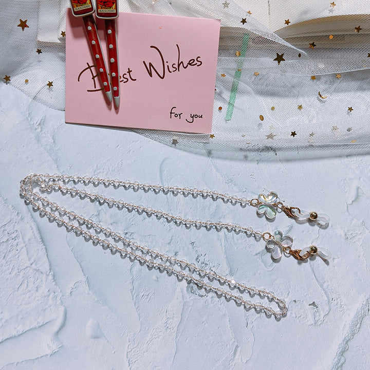 Pearl Glasses Holder Chain with Elegant Pendants Stornfield