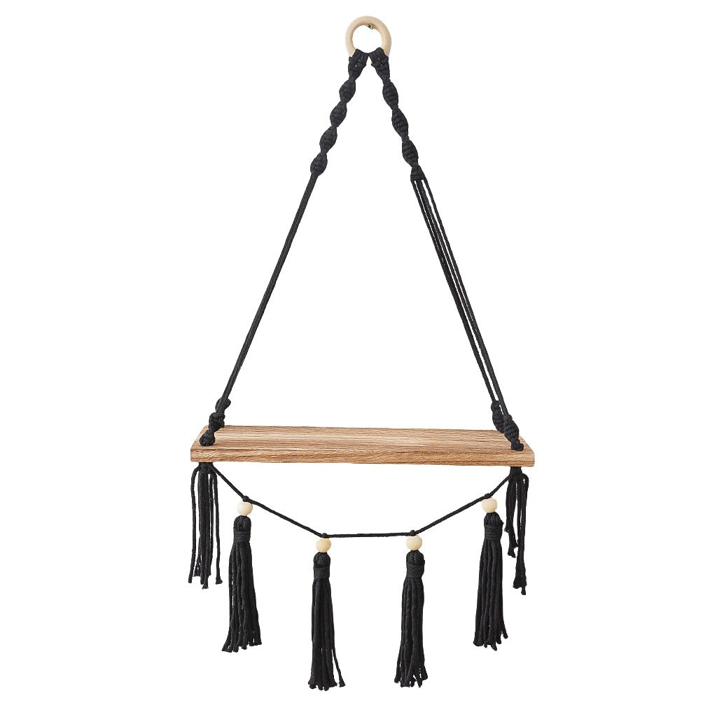 Decorative Macrame Hanging Shelf Stornfield