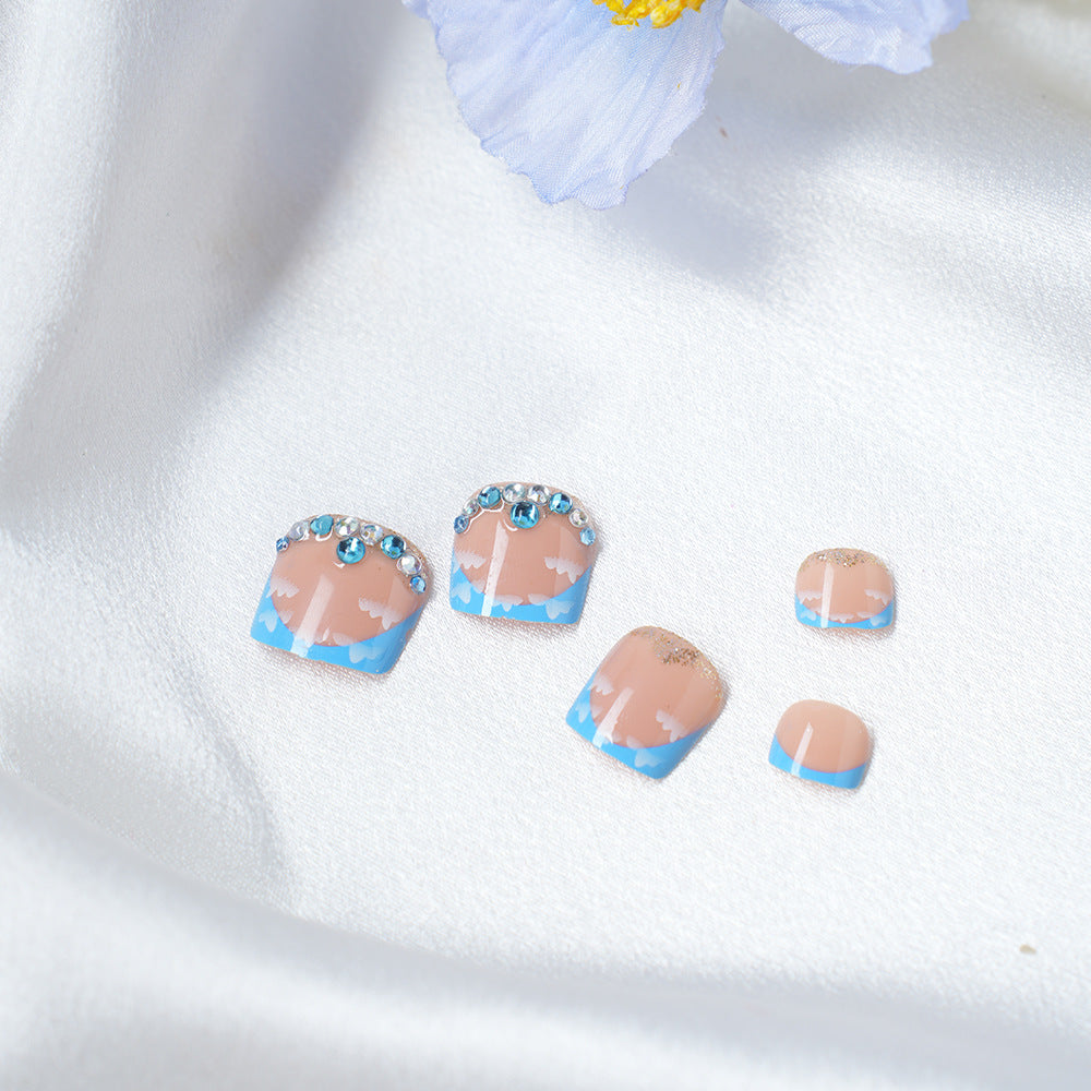 Artistic Gel Press-On Nail Set Stornfield